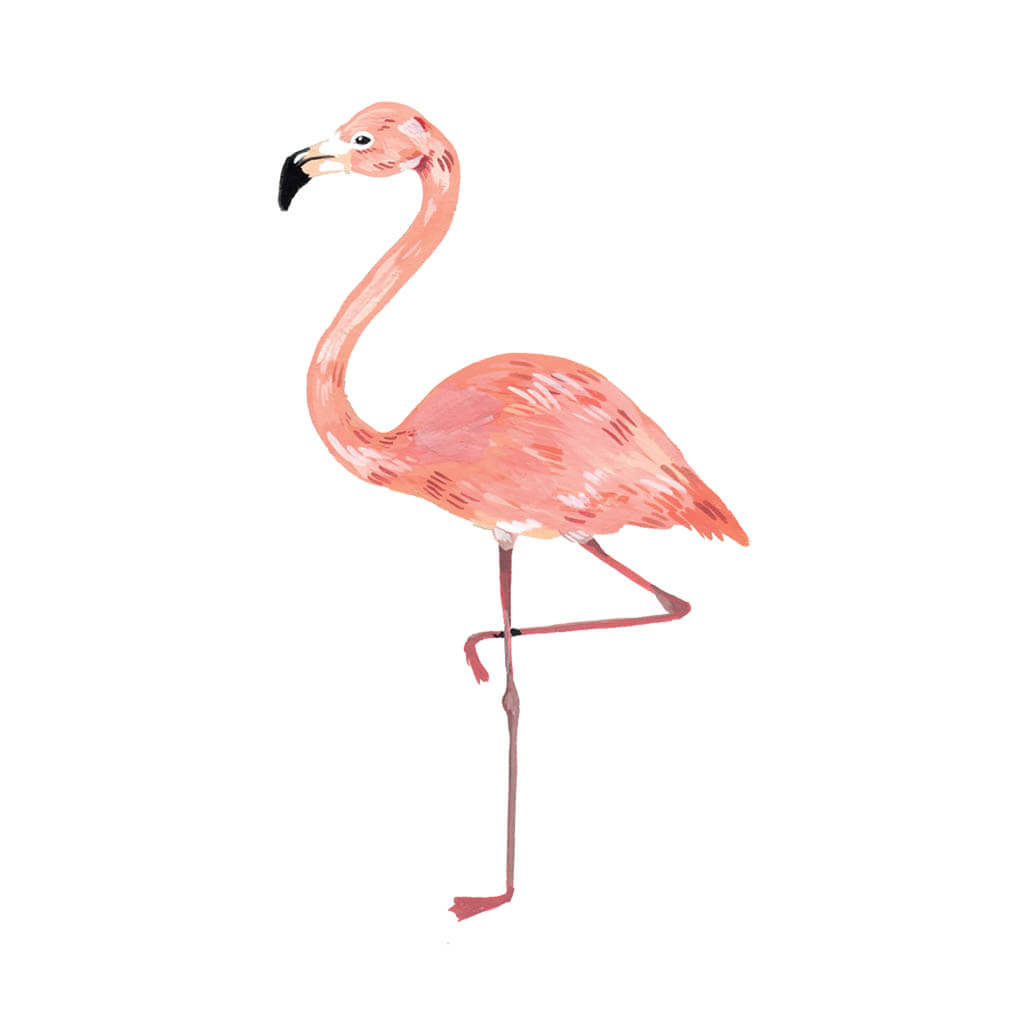 Tattly flamingo Barnefryd