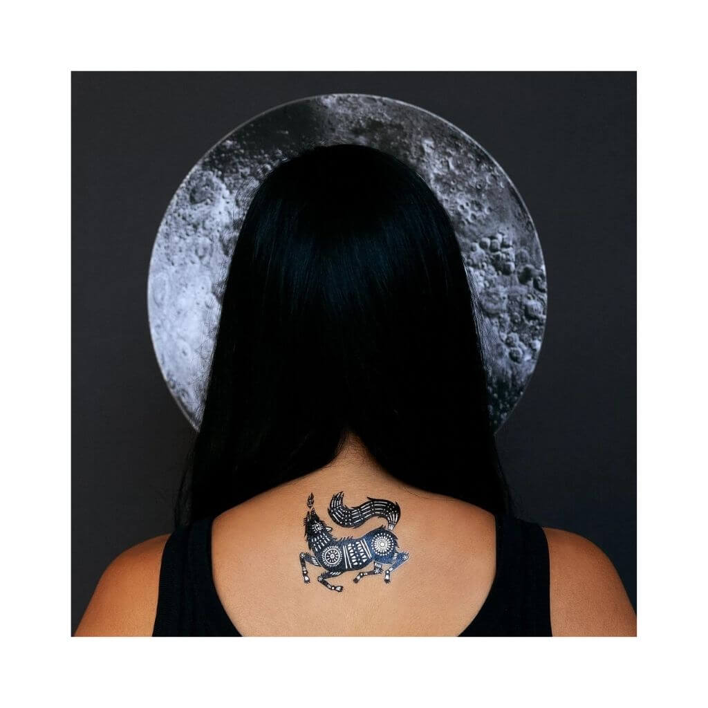 Tattly Wolf tattoo midlertidig tatovering barnefryd